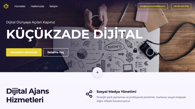 Dijital Ajans Web Sitesi